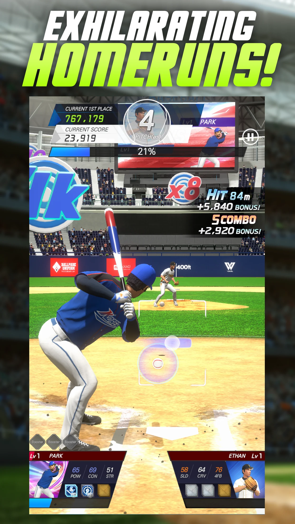 HOB Homerun Battle screenshot
